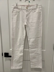 Kate Spade Sz 30 Play Hooky, Perry Street White Skinny Jeans MSRP $145 - Picture 1 of 7