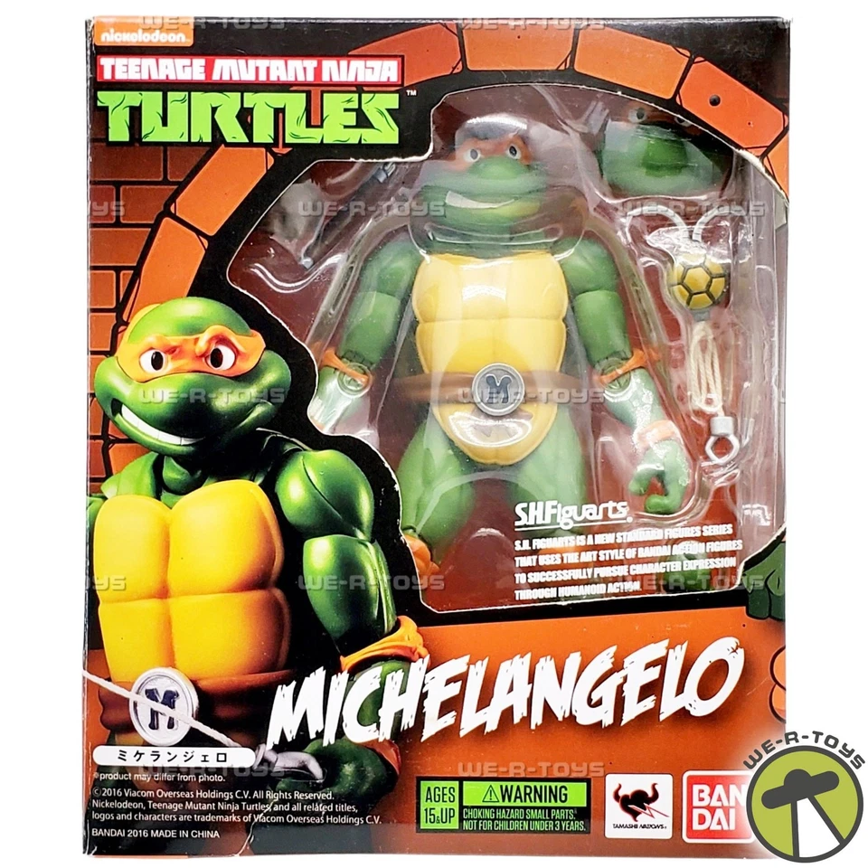 S.H. Figura Figuarts Teenage Mutant Ninja Turtles Miguel Ángel Bandai 09508 Foto 1 de 4