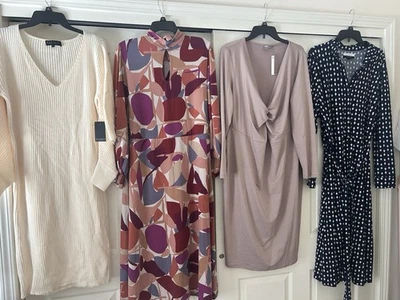 Lote de vestidos plus para mujer ¡NUEVOS CON ETIQUETAS/NUEVO SIN ETIQUETAS! Eloquii, ASOS, talla 18 venta al por menor $200+ Foto 1 de 4