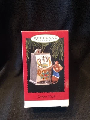 Jingle de Jackpot Hallmark Keepsake 1996 vintage Foto 1 de 4