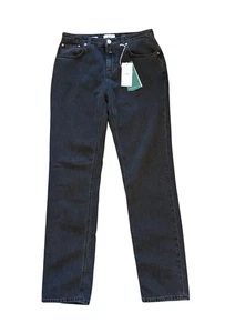 Closed Denim Briston gerades Bein Damenjeans Größe 28 dunkelgrau neu mit Etikett $ 348 - Bild 1 von 14