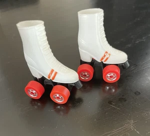 Difícil de encontrar Vintage 1980’s Mattel Barbie Superstar Patines para muñeca de patinaje #1880 - Imagen 1 de 6