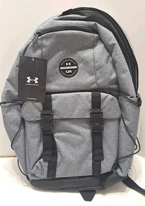 Under Armour UA Storm Backpack Grey 28L Fits 15" Laptop Water Repellent New - Picture 1 of 7