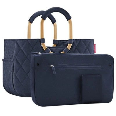 reisenthel® Einkaufskorb loopshopper M Kunstfaser frame rhombus midnight...