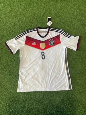 adidas Germany Home Jersey 14/15 Kroos #8 Medium (Defective) - White - Image 1 of 4