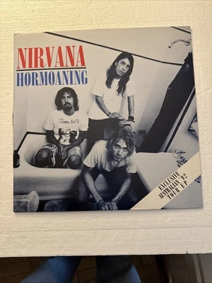 Nirvana hormoaning 12" Australia original  red blue vinyl - Image 1 of 4
