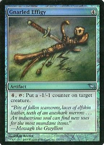 MTG - Shadowmoor - Gnarled Effigy - Foil - NM - Picture 1 of 1