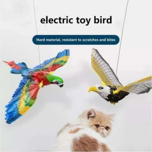 Teasering Hanging Interactive Cat Toys Simulation Bird Toy Electric Flying Bird - Picture 1 of 15