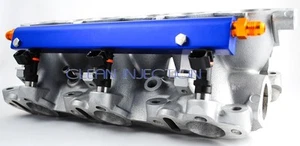 fit Nissan 300zx Z31 550cc fuel injectors 1984-1989 VG30 VG30ET VG30DE VG30E BLU - Bild 1 von 5