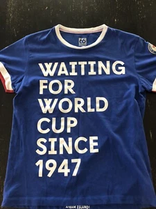 Island WM-Trikot 2018 blau Trikot Größe M Fußball Soccer 66 North - Bild 1 von 9