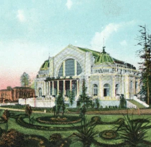 c.1908 Alaska Yukon Pacific Expo Seattle WA 1909 A-Y-P Manufacturers Building - Picture 1 of 3