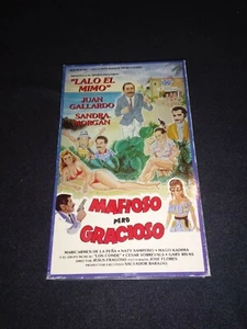 Mafioso Pero Gracioso Mexican comedy VHS Juan Gallardo Sandra Morgan 1991 MGS - Picture 1 of 5