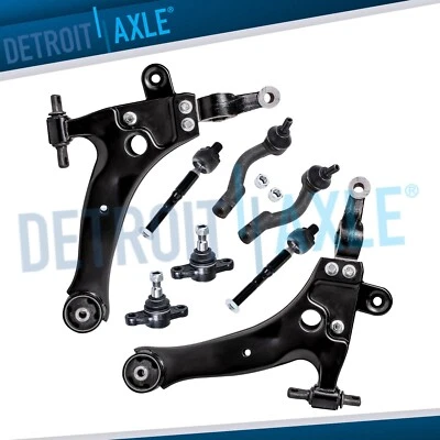 Front Lower Control Arms Ball Joints Tie Rods for 2001-2005 Kia Optima Magentis - Image 1 of 4