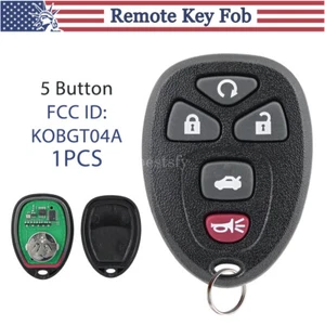 Reemplazo para Chevrolet Malibu 2004-2012 entrada sin llave mando a distancia coche llavero 5B - Imagen 1 de 8