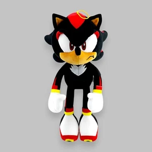 Sonic The Hedgehog Shadow Plush 12" Black Red TV Character Series - Picture 1 of 3
