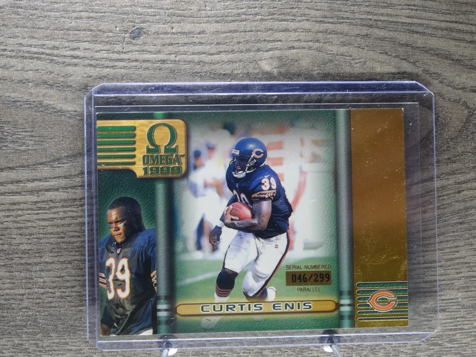 1999 Pacific Omega Gold #45 Curtis Enis /299 - Image 1 of 2