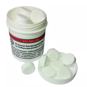 30 Special Cleaning Tablets Coffee Machines, Saeco, Siemens, Miele & Co. - Picture 1 of 3