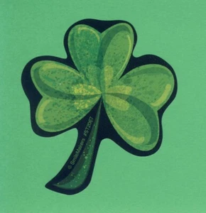 75 Can't Pinch Me Shamrock Shaped Large Stickers - St. Patrick's Day - Picture 1 of 1