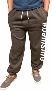 NEW PRINTED "#BALLISLIFE" BALL IS LIFE UNISEX SWEATPANTS FLEECE GYM SPORT PANTS - Picture 1 of 16