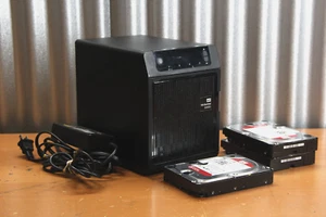 Western Digital Sentinel DX4000 w/ Three 3TB HDD's and Power Cable -Tested, READ - Picture 1 of 8