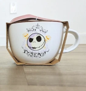 Disney The Nightmare Before Christmas"All Hail The Pumpkin King" Mug And Spoon - Picture 1 of 3