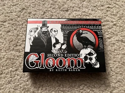 Gloom Second Edition Card Game By K Baker-AtlasGames Complete - Image 1 of 4