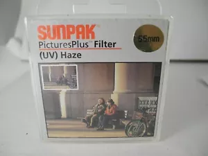 Sunpack Ultraviolet UV 55mm Lens Filter Made in Japan UNUSED BOXED - Picture 1 of 6