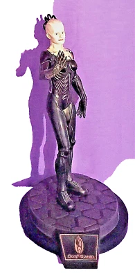 Star Trek Primer Contacto | BORG QUEEN | Playmates Cold Cast Estatua 12 Pulgadas 1997 Foto 1 de 4