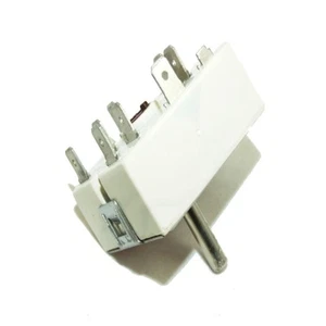 INTERRUPTOR PLACA CALIENTE EJE D UNIVERSAL DE ALTA CALIDAD 2 ORIFICIOS PARA TORNILLOS 15A 230V EF24 - Imagen 1 de 3