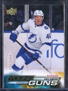 2022-23 Upper Deck Young Guns Exclusives #484 Cole Koepke 033/100