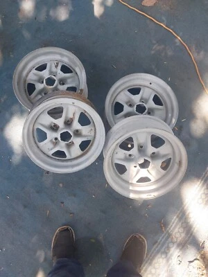 70s-80s Rally 2 Rims 14×6jj - Image 1 of 2