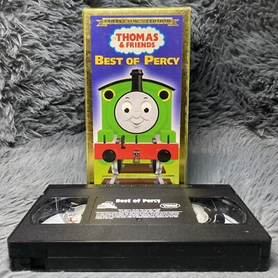 Thomas and Friends Best of Percy VHS Tape 1998 Collector Edition Toddler Show - Image 1 of 4