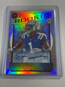 2020 Panini Legacy Rookies Premium Penmanship Silver CJ Henderson Rookie Auto RC - Picture 1 of 2