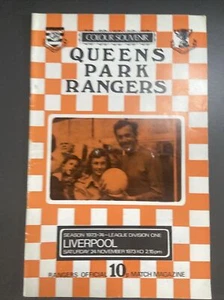 QPR v Liverpool (Division 1 73/4) 8.10.73 - Bild 1 von 2