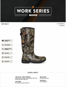 Bogs Blaze II Mossy Oak Waterproof Arbeitsstiefel Herren - Bild 1 von 7