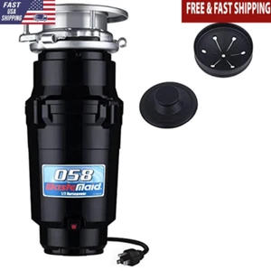 Garbage Disposal 1/2 HP Stainless Steel Anti-Jam Food Waste Grinder System Wear - Picture 1 of 6