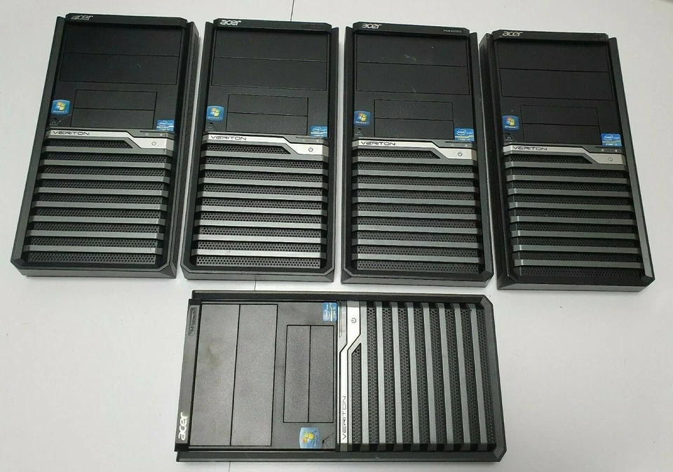 5x Original PC Frontblende für ACER VERITON M4620G Front Panel Front Blende i5  - Bild 1 von 4