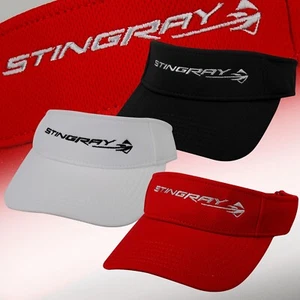 Visor Corvette C7 2014-2019 con logotipo y guión de Stingray - Imagen 1 de 13