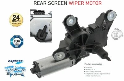 REAR WIPER MOTOR for AUDI A3 2.0 TFSI quattro 2004-2012 - Image 1 of 4