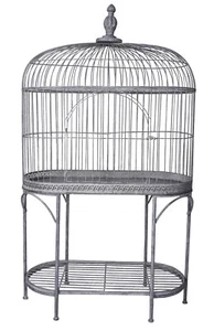 Vogelvoliere Vogelkäfig Eisen Voliere Vogelhaus Antik Gartendeko Dekokäfig 173cm - Bild 1 von 4