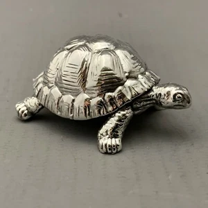 Silver TORTOISE - Fully Hallmarked Sterling Silver