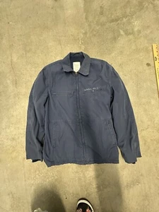 vintage 70s 80s usn deck jacket size 42L stencil - Picture 1 of 7