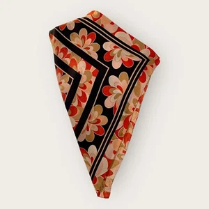 Oscar De La Renta Floral Square Scarf - Picture 1 of 3