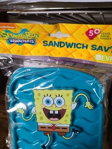  Nickelodeon Spongebob Schwammhose EVRI Sandwich Saver Mini Brotdose BPA-frei  - Bild 1 von 7
