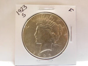 1923 S Beautiful Peace Silver Dollar 90% Silver-Fine to Extra Fine Condition - Picture 1 of 2