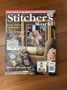 Stitcher’s World Magazine March 2003 Counted Cross Stitch - Picture 1 of 1