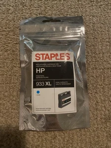 933 XL HP kompatible Ersatz Tintenpatrone Cyan - Bild 1 von 2