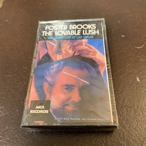 Foster Brooks - "The Lovable Lush" Cassette Tape - Comedy, Comedian, Recorded... - Picture 1 of 2