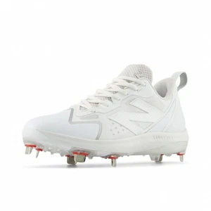 New Balance weiß silber FuelCell Romero Duo Comp Softballschuhe Größe 7 Medium - Bild 1 von 5