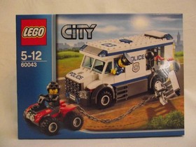 LEGO City 60043 Police Van and Crook Buggy New Sealed